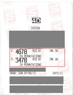 9 June Winning Ticket